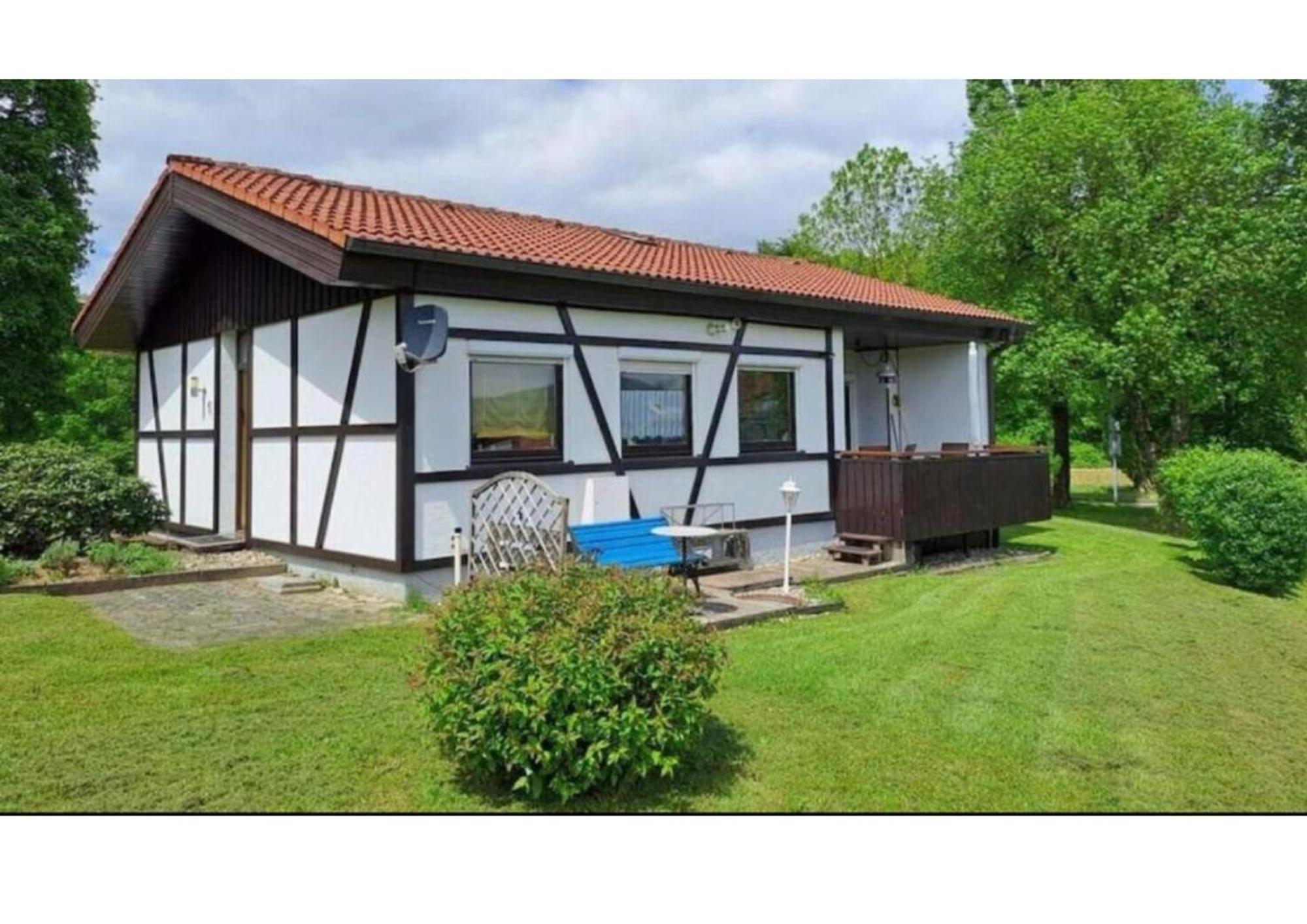 1 - Gemuetlicher Bungalow Am Fusse Der Wasserkuppe Dipperz Экстерьер фото